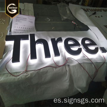 Letrero LED personalizado al aire libre